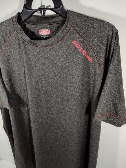 Dairy Queen Red Ribbon Shirt Size Large DQ, Where Fans Are A Big Dilly Bar! EUC - Picture 7 of 8